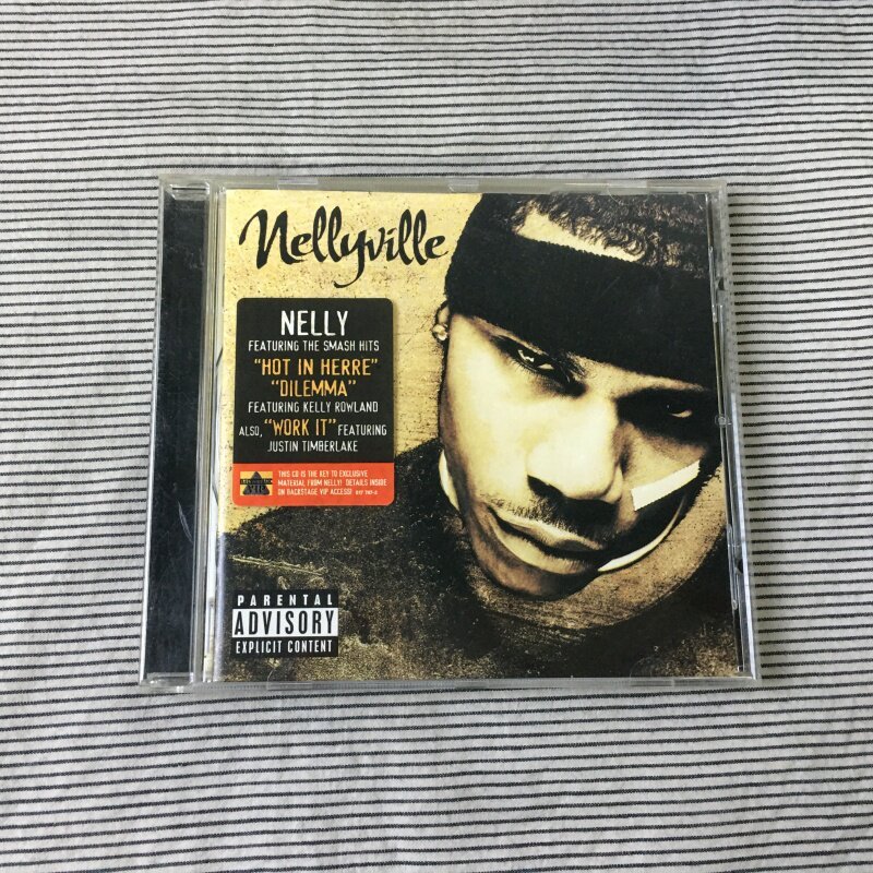 (ไม่มีการปิดผนึก) Nelly - Nellyville CD youzi CD และหน้ากระดาษก็ดี