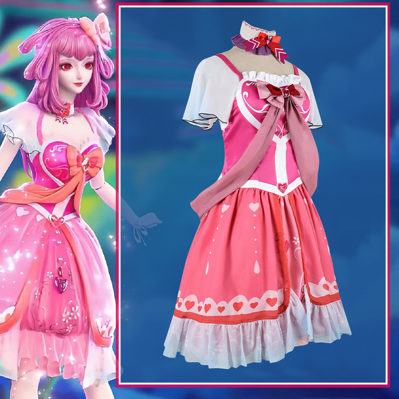 ชุดคอสเพลย์เจ้าหญิงสาวจากเรื่อง Lingxi Pavilion - สไตล์การ์ตูน 2D