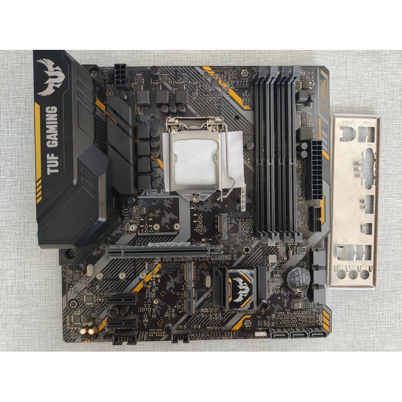 Asus TUF B360M-PLUS GAMING S เมนบอร์ด LGA1151 รองรับ 8th Generation 9th Generation i3 i5 i7 CPU M.2 