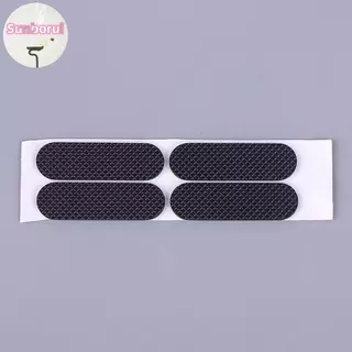 Sunborui 4PCS ยางฟุต Thiness 1.8 มม.Anti-slip Self-กาวซิลิโคน Shoproof ป้องกัน Pad สําหรับคีย์บอร์ดฐานตู้ TH