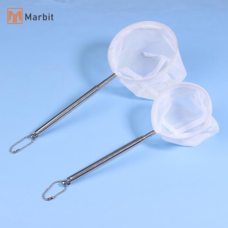 Marbit 1 PC AquariumFish ตาข่ายตกปลาสแตนเลส Retractable กุ้งขนาดเล็กตกปลาสุทธิปลากุ้งถัง Aquarium อุปกรณ์เสริม null