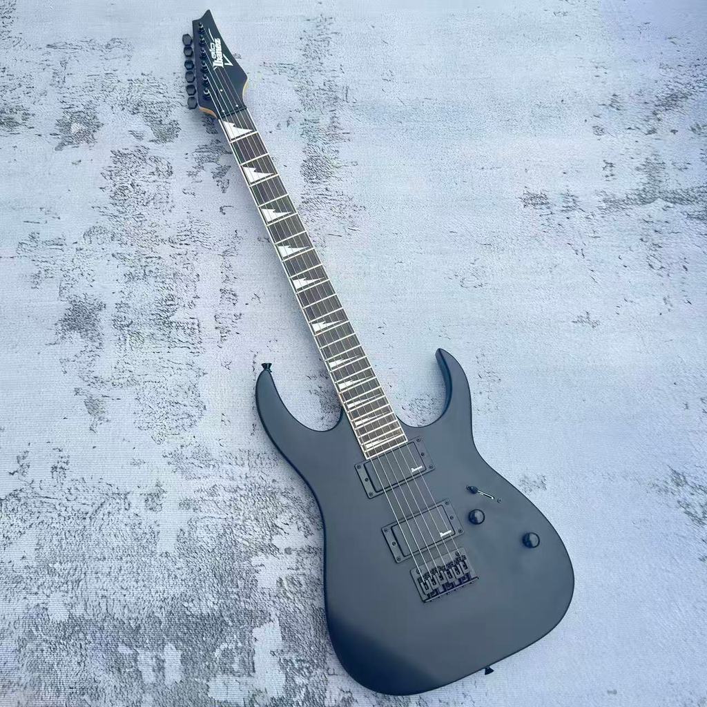 Ibanez RG Gio Series GRG121DX กีตาร์ไฟฟ้าสีดํากีตาร์มืออาชีพ