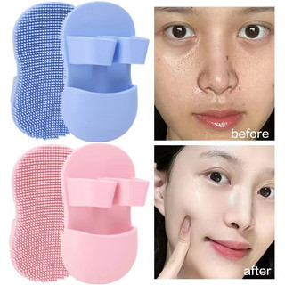 Mini Finger Wash Brush Facial Pore Skin Care Scrub Cleanser Tool Silicone Cleaning Massage Brushes