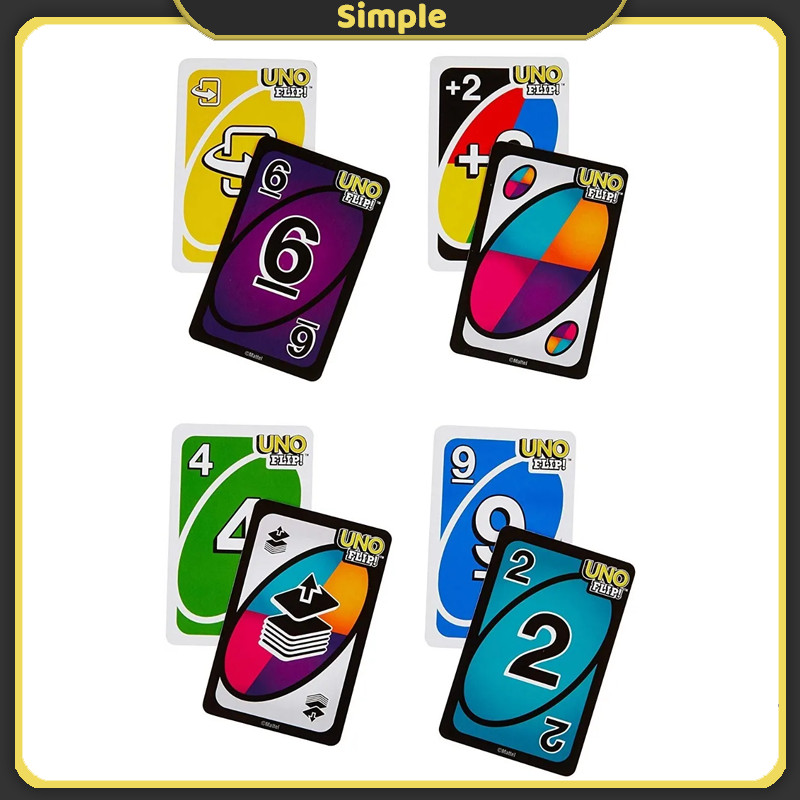 UNO FLIP Card Game เกมปาร์ตี้ครอบครัว