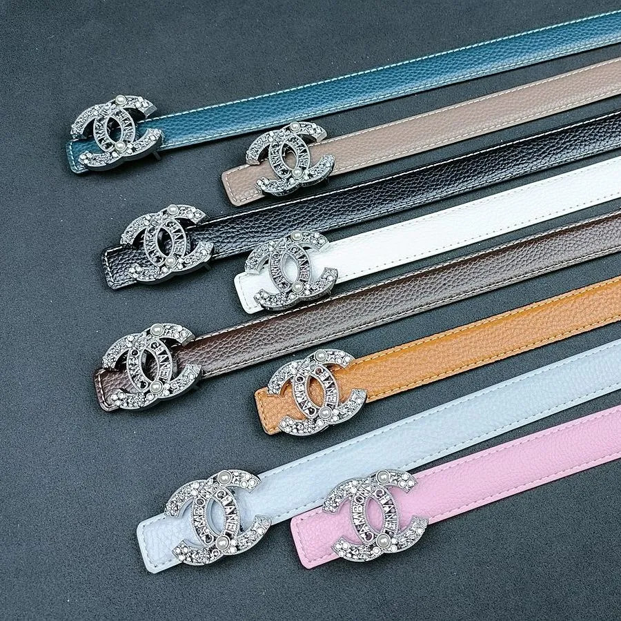 CHANEL24 เข็มขัดผู้หญิงแฟชั่น All-Match Atmosphere Sweet Hot-sell