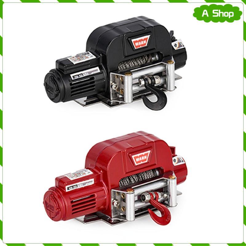 [Wishshopeeljj] RC Winch อะไหล่รีโมทคอนโทรลมินิไฟฟ้าโลหะ Winch สําหรับ 1/10 RC Hobby รถ DIY อะไหล่