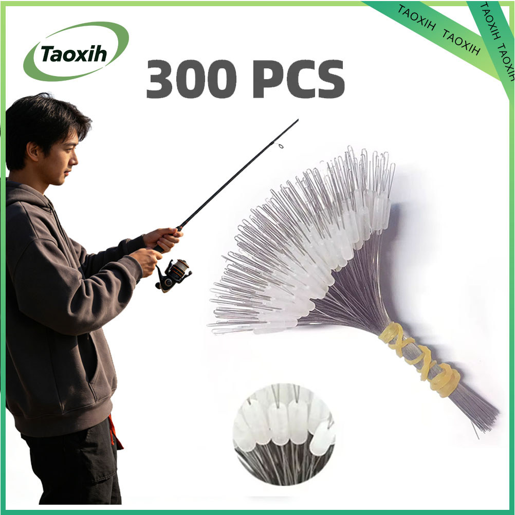300 ชิ้น Professional Fishing Float Anti-drift สายตกปลาการเชื่อมต่อและ Line Stopper อุปกรณ์เสริมเครื