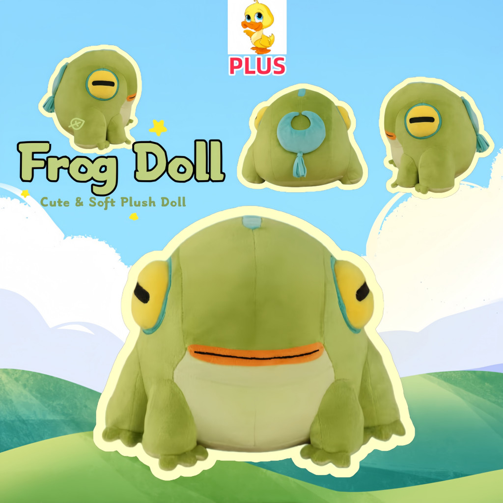 PLUSHades ของเล่นKawaii กบตุ๊กตา Hades II เกม Flinnoch Derived สีเขียวสัตว์เลี้ยงกบ Plushie ตุ๊กตาขอ