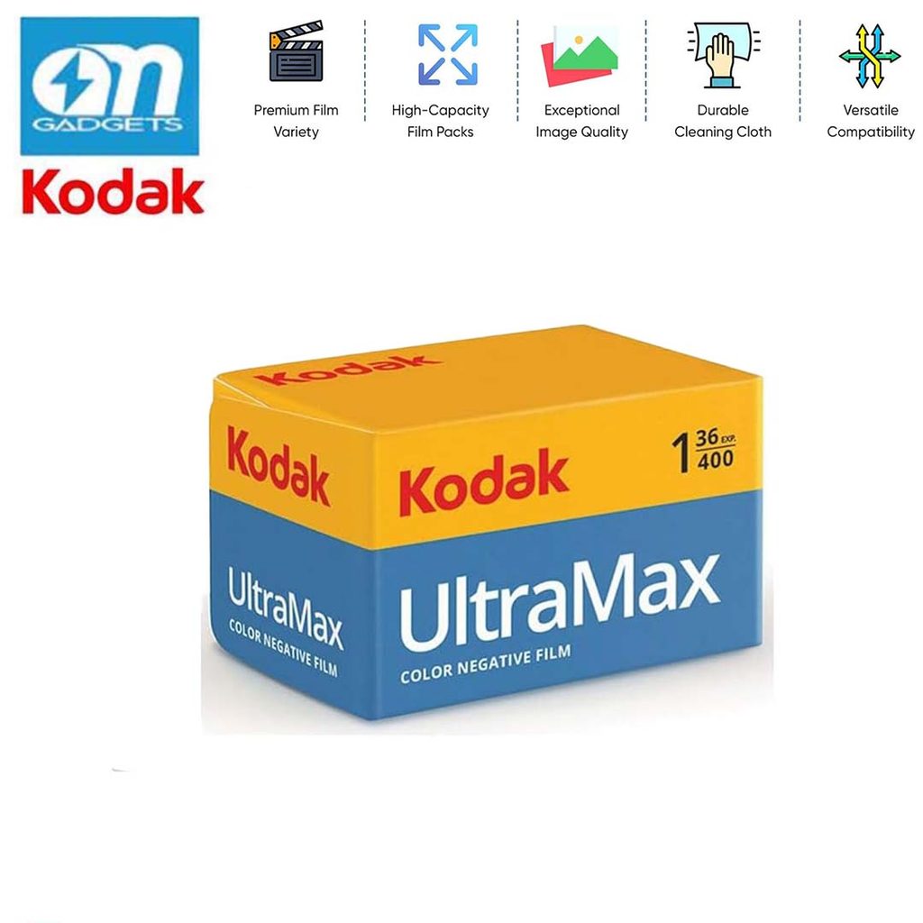 Kodak UltraMax 400 Color Negative Film (35mm Roll Film) - 36exp