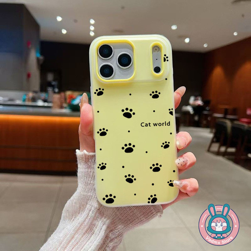 แมวน่ารัก Paw สําหรับ OPPO Reno 7 Pro Lite 7Z 5 4 Lite 5F 5K 4F 5G 4G 2 ใน 1 Photo Holding ปลอกการ์ต