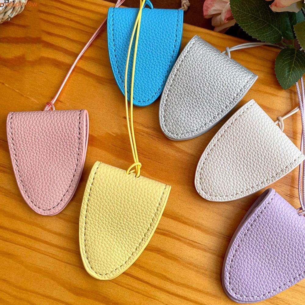 SCOPE หนัง PU กระเป๋าแว่นตาแม่เหล็ก สายคล้องคอน่าพก พิเศษด้วยฟังก์ชันAnti-Lost organizer gadget