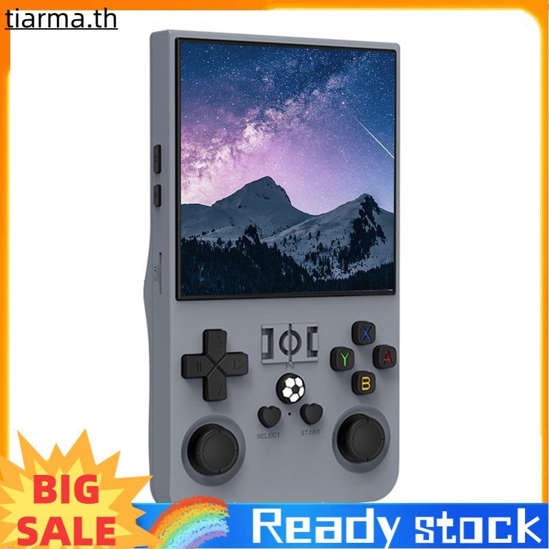 TIARMA R36MAX Retro 128GB เกมคอนโซลมือถือ 128GB 4.0 นิ้วหน้าจอ IPS สําหรับ Linux ระบบแบบพกพาเครื่องเ