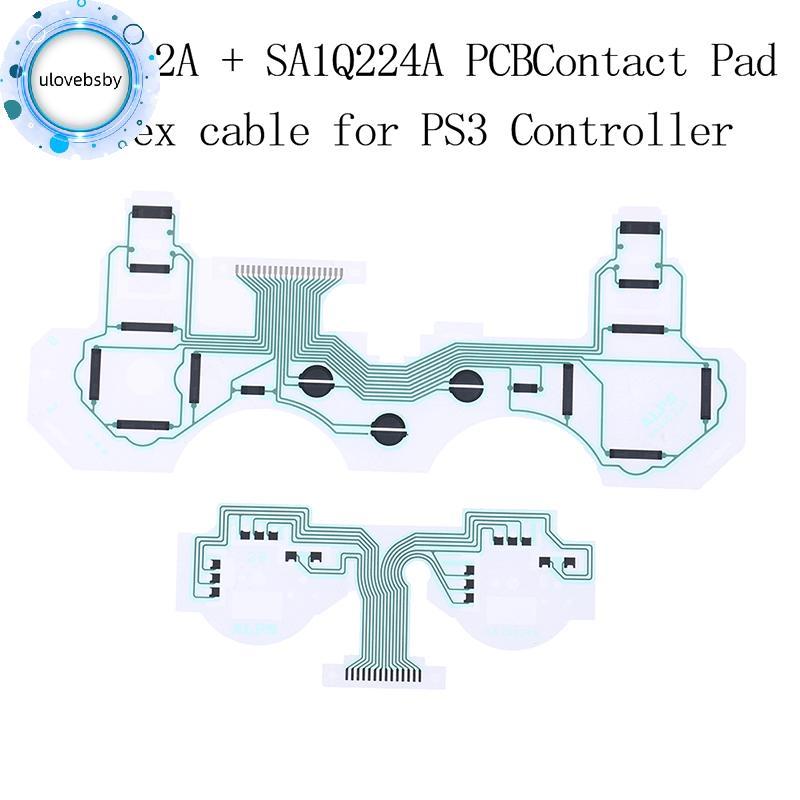 Ulovebsby SA1Q222A+224A ริบบิ้นแผงวงจร PCB flex cable สําหรับ PS3 controller VN