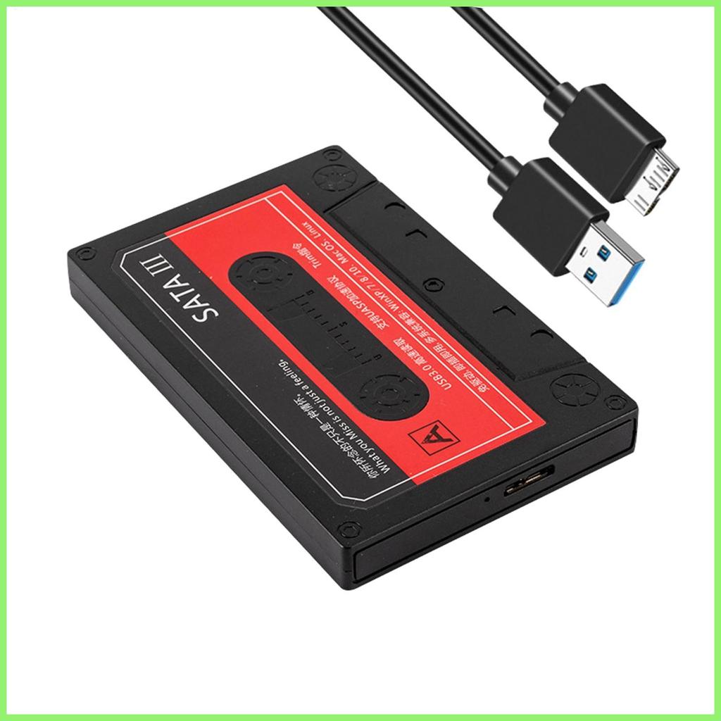 สําหรับฮาร์ดไดรฟ์ทั่วไปกรณีเทปฮาร์ดไดรฟ์ภายนอก 5Gbps ฮาร์ดไดรฟ์ภายนอก Reader USB 3.0 SSD tamph