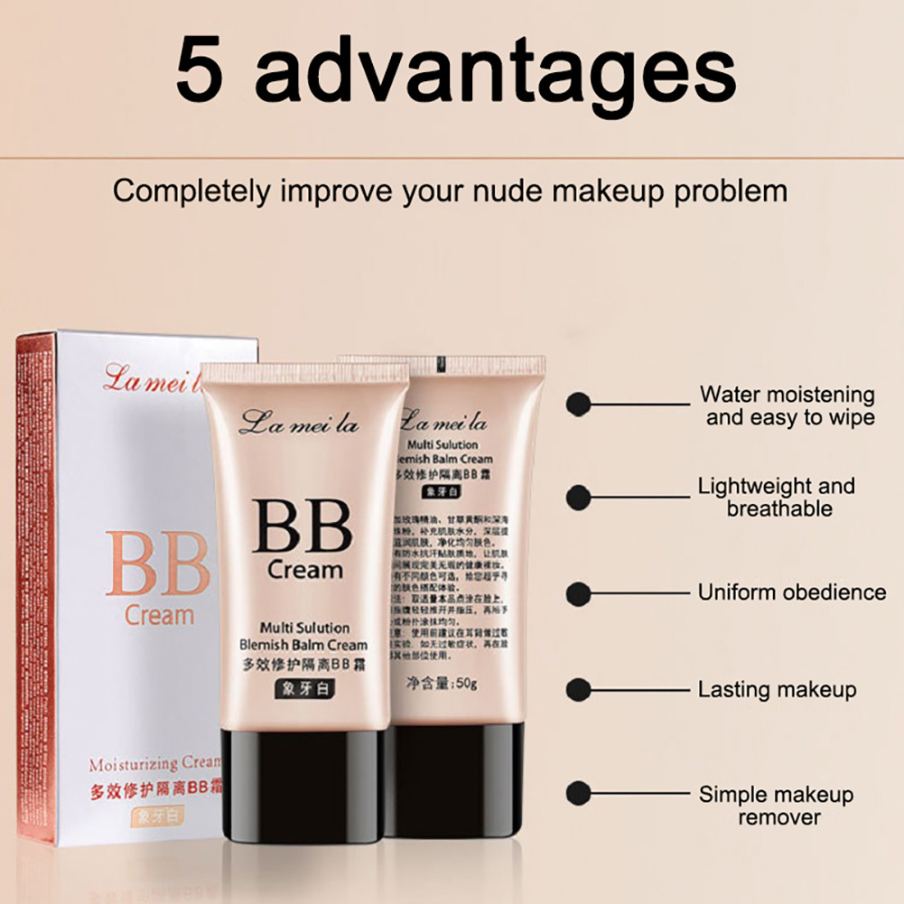 Lameila BB Cream - ที่สมบูรณ์แบบทันทีเปล่งประกายธรรมชาติสําหรับทุกวันใช้