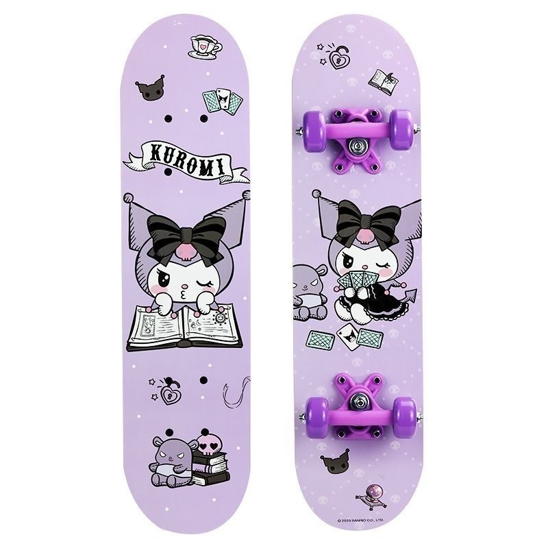 Kuromi  6-12 Years Old Kids Skateboard