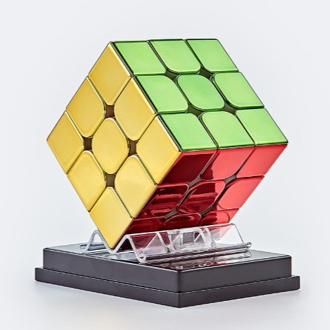 旋风小子 黄金三方魔方 智力版六色电魔方 3x3滑赛比制魔方Cyclone Boy Gold Third Order Rubiks Cube Magnetic Edition20251222