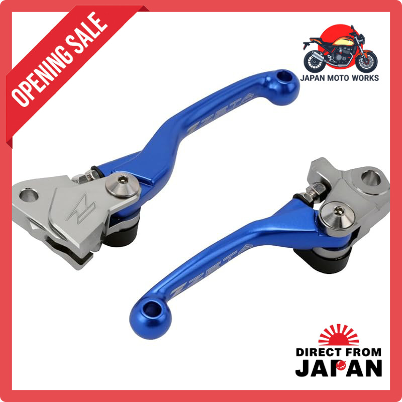 ZETA RACING Pivot Lever Set FP 3-Finger Blue for YZ250F, YZ450F, YZ125, YZ250, YZ250FX, YZ450FX, YZ1