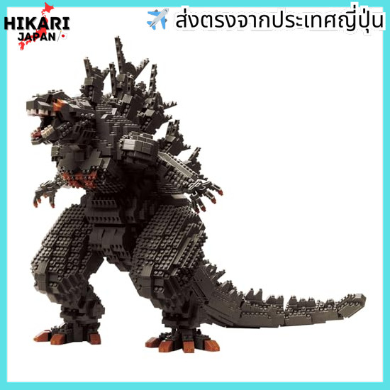 Kawada Nanoblock Godzilla (2023) Deluxe Edition NB-063 10x42x28cm 12 years old and up Interior Hobby