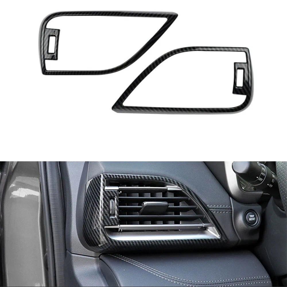 รถแดชบอร์ดด้านข้าง Air Vent สําหรับ Subaru Outback Legacy 2020 2021 2022 2023 AC Outlet Trim อุปกรณ์