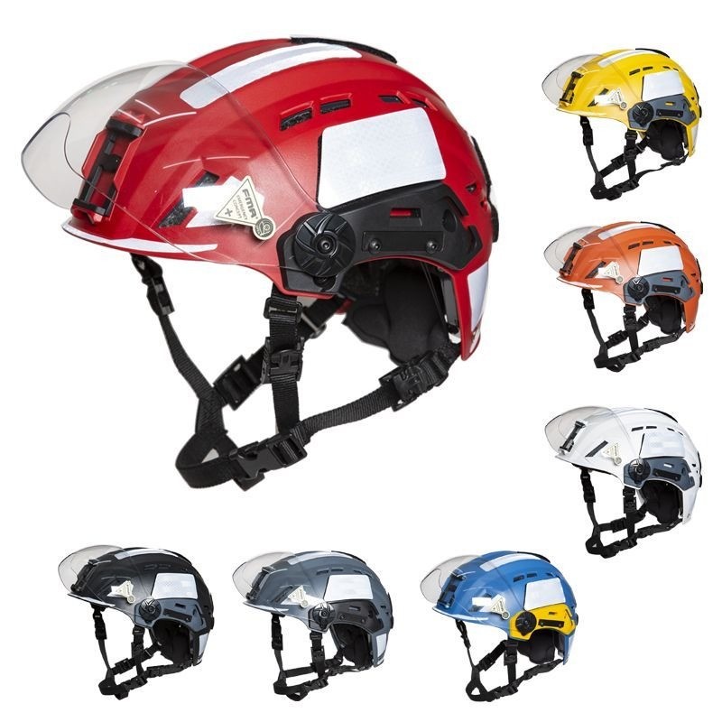 FMA Helmet รุ่น TB1452 สำหรับงานกู้ภัยและดับเพลิง | หมวกนิรภัยแบบเบา ปรับขนาดได้ | ปลอดภัย ใช้ในเหตุ