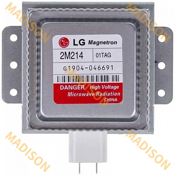 Magnetron LG 2M214 Magnetron เปลี่ยนตัวเลขได้หลายขนาด อะไหล่ไมโครเวฟ (สินค้าใหม่)