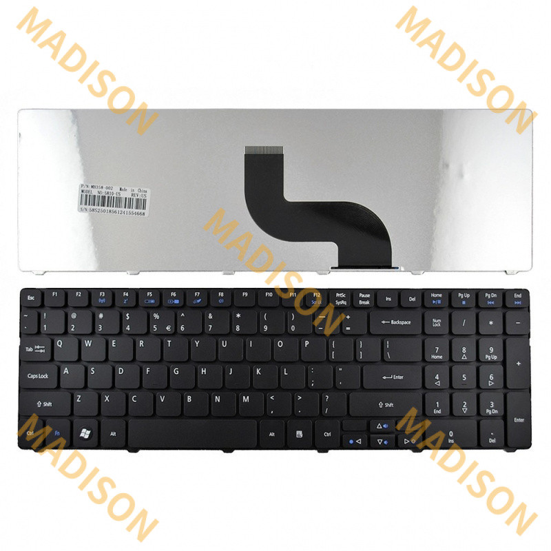 Acer Aspire 5740 5742 5742G 5742z 5810 5810T 5536 แป้นพิมพ์แล็ปท็อป
