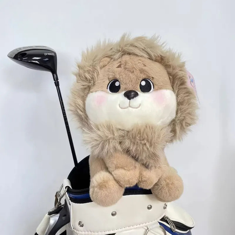Cotton Lion Golf Head Cover Golf Headcover Golf Club Covers Driver Headcover Golf Club Head Cover Dr