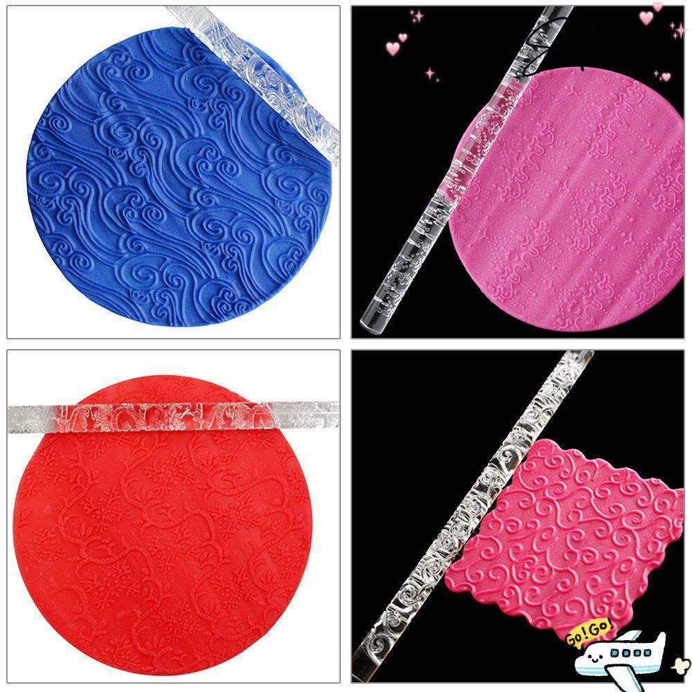 PSI 21 รูปแบบ Pastry Roller อะคริลิคออกแบบลายนูน