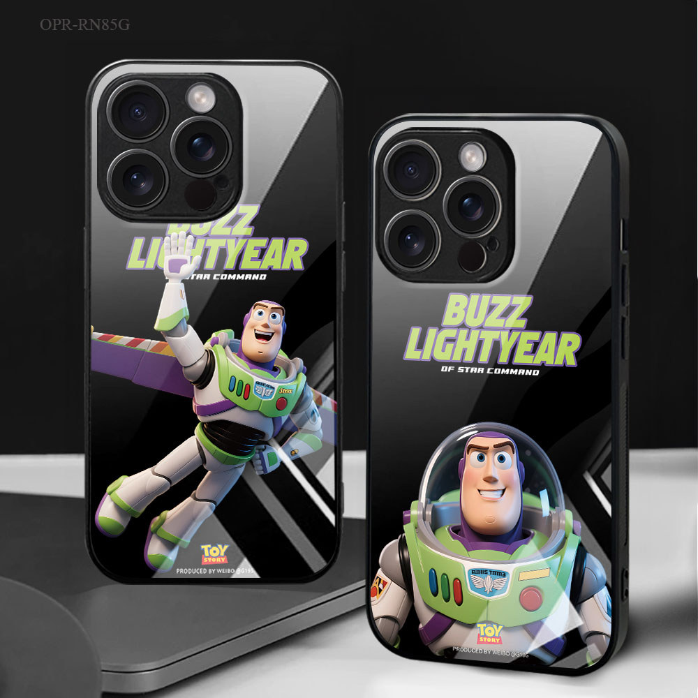 OPPO Reno 8 8Z 7 7Z 6Z 6 5 4 2F F11 F9 F7 F5 Pro Youth 4G 5G เคสออปโป้ Hat Boy Glass Case BL