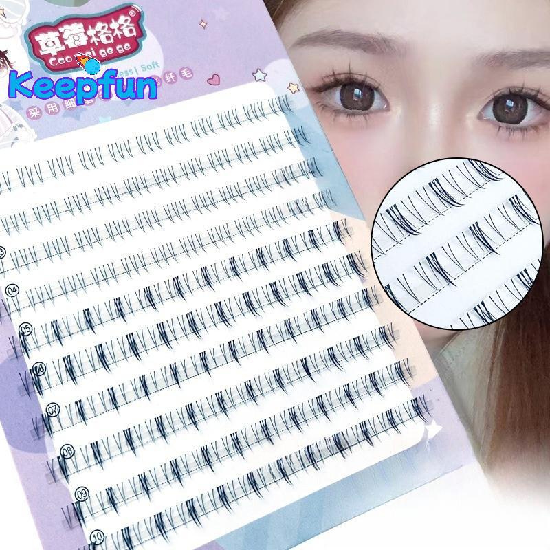 [Keepfun] Lower Lashes Natural Lower Lashes Segmented Lower Lashes Single Lashes Comic Lower Lashes 
