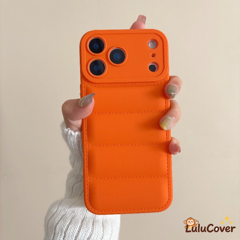 น่ารักฤดูหนาวสําหรับ OPPO Reno 13 12F 11 11F Pro F27 F25 Pro F23 5G 4G เคสโทรศัพท์อินเทรนด์ที่เรียบง่ายปุยอ้วนลงแจ็คเก็ตหลายสีปลอกอ่อนปีใหม่กรณีปลอกปก