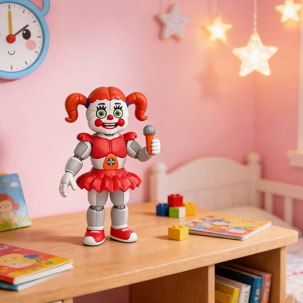 Funko FNAF Action Figure Set Five Nights At Freddy Figure Foxy Bonnie Chica Nightmare Freddy Bear Mo