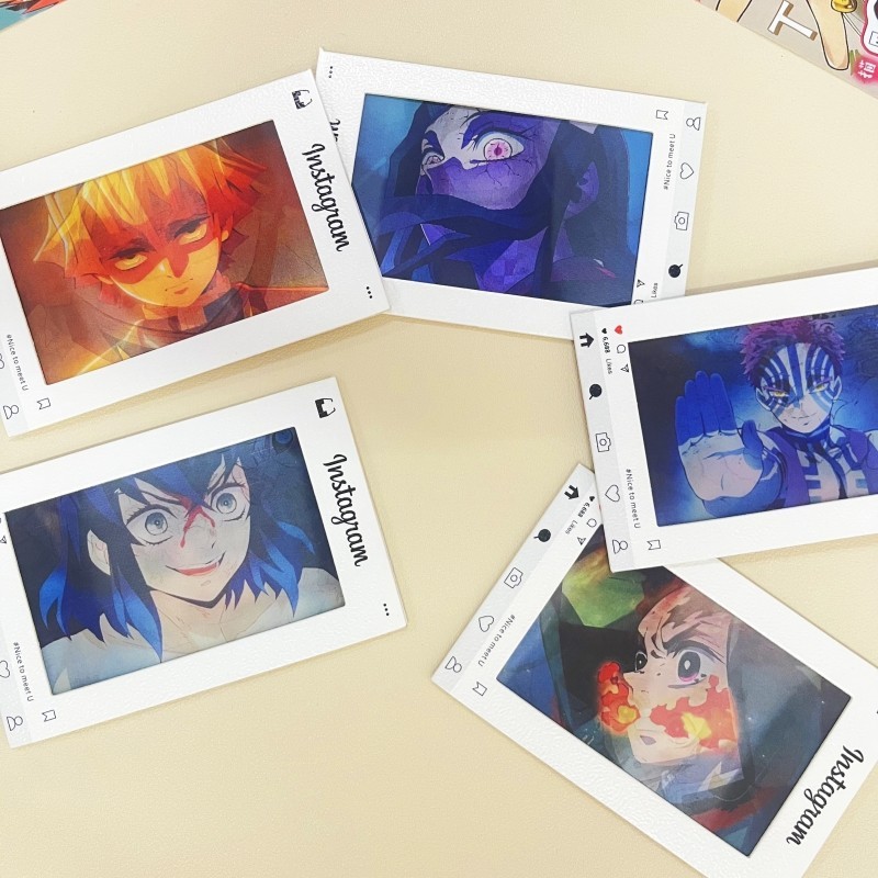 Demon Slayer Series Grille เปลี่ยน Protagonist Card Infinite City Anime สินค้า Cinema Comic Exhibiti