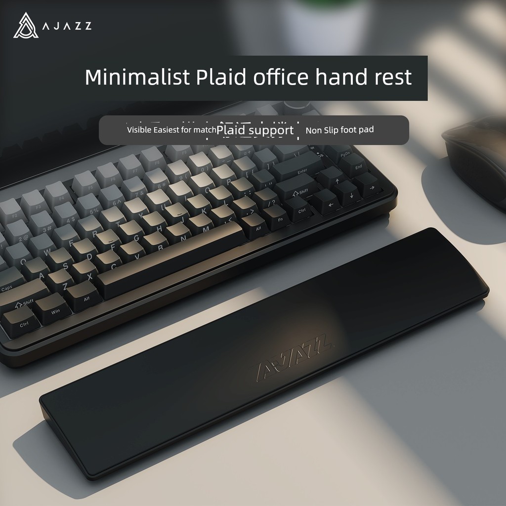 คีย์บอร์ดเชิงกล Memory Foam สีดํา Jue 870T AK35I