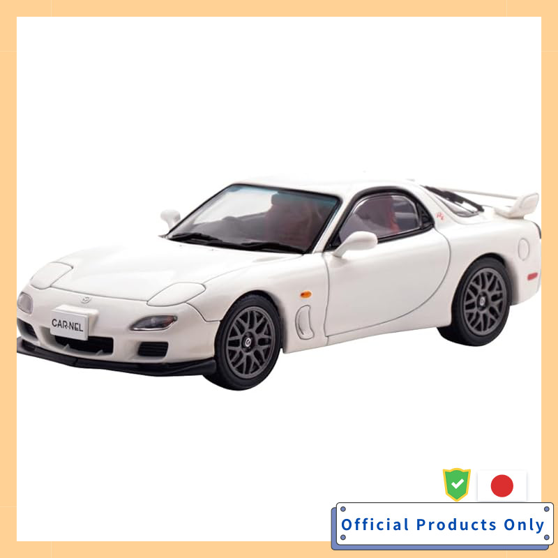 CARNEL 1/43 Mazda RX-7 Type RZ (FD3S) 2000 Snow White Pearl Mica Finished Product CN430003