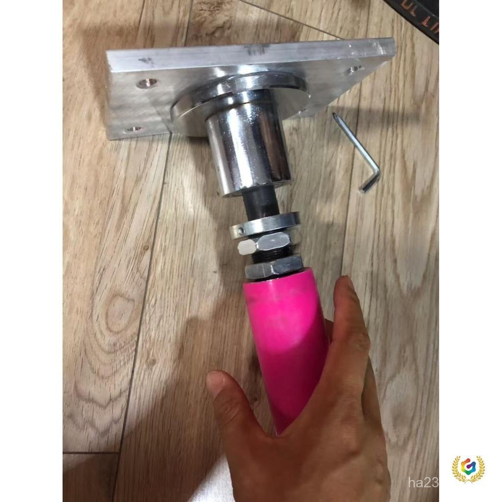 Top Disc Pole Dance Expansion Top Disc Pole แบบพกพาเต้นรําเสาคงที่ห้องเต้นรําสกรูในครัวเรือนการเจาะ 