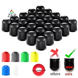 Z&P 10PCS รถรถจักรยานยนต์จักรยาน Universal วาล์วรถพลาสติกล้อยาง Air Stem Cover ฝุ่น Tyre วาล์วหมวก COD
