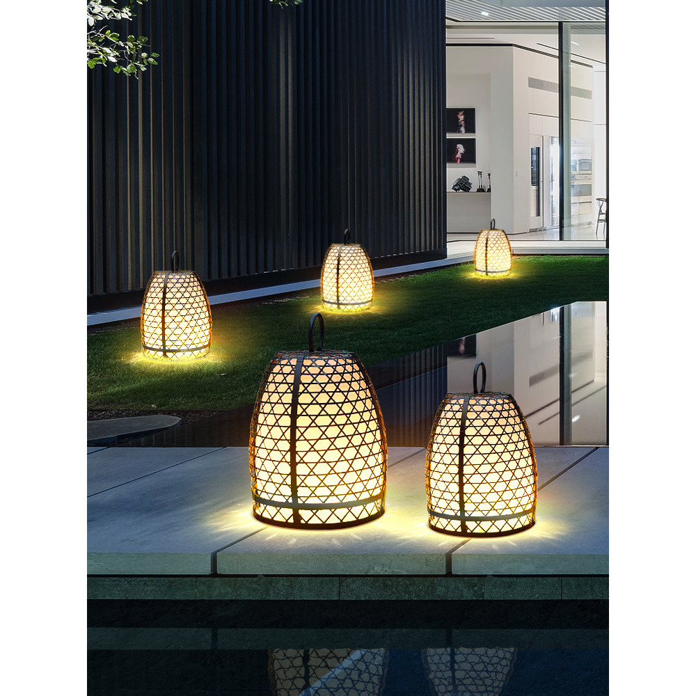 Artistic Solar Outdoor Light for Homestays, Balconies, Floor Lamps, Terrace Lights, Villa Garden Law