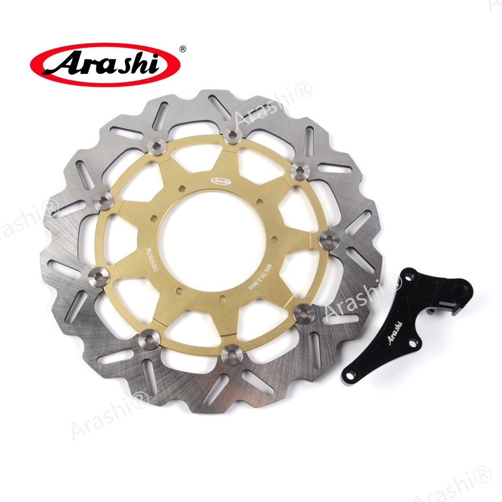 Arashi 320 มม.CNC Full Floating Front เบรคดิสก์โรเตอร์สําหรับ HONDA-HM XR600 XR 600 / XR600R XR 600 