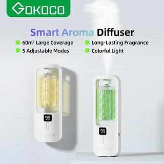 GOKOCO Nano Automatic Essential Oil Diffuser with 5 Adjustable Modes and Long Battery Life Smart Aroma Diffuser GF1103