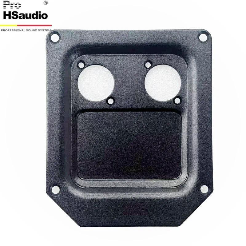 Professional Audio Speaker Aluminium Parts Speakon Nl4 Connection Plate สําหรับลําโพง PA,Size:L110*W