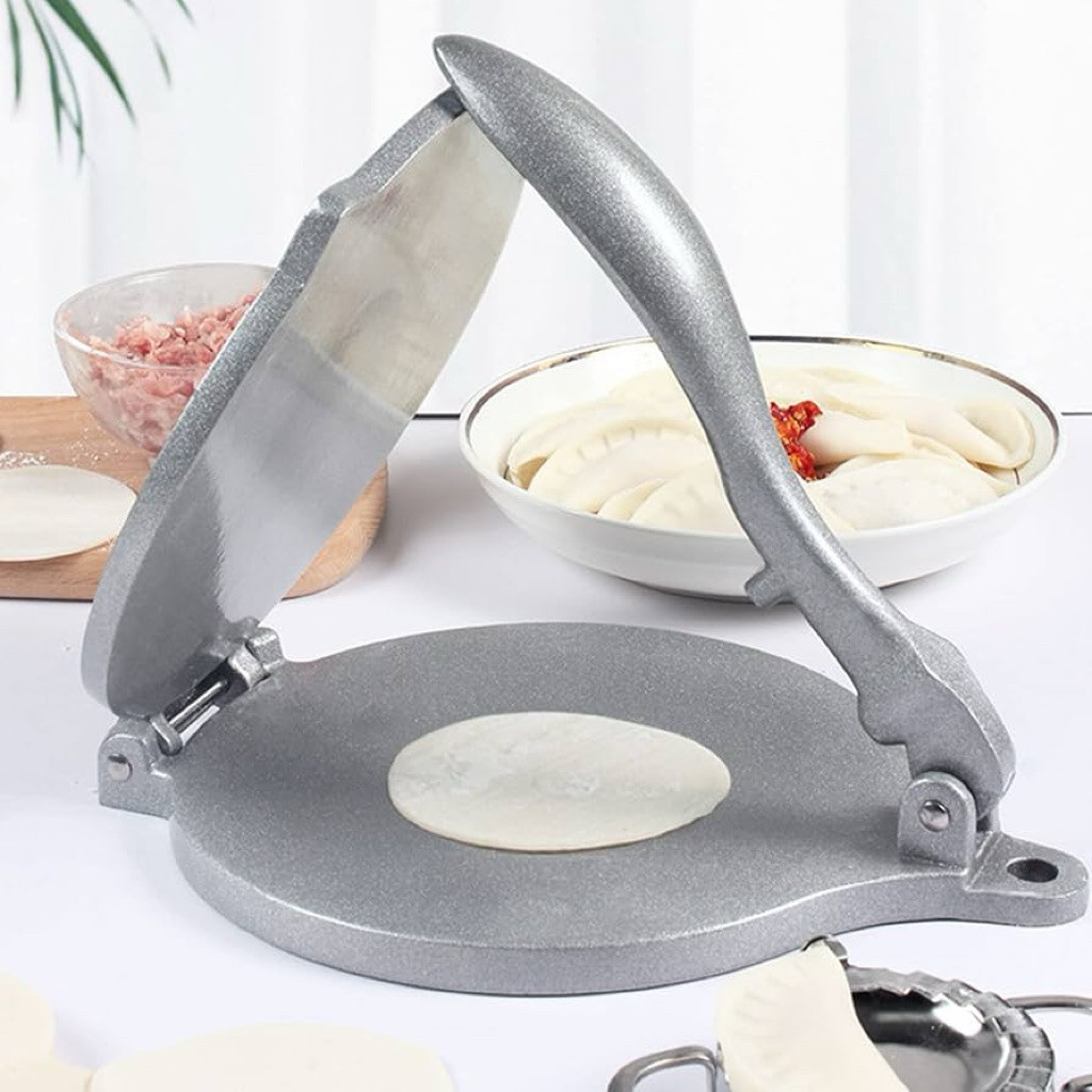 16 ซม.Aluminium Dumpling Skin Press Manual Dough Wrapper Maker แม่พิมพ์เครื่องมือสําหรับเกี๊ยว Piero