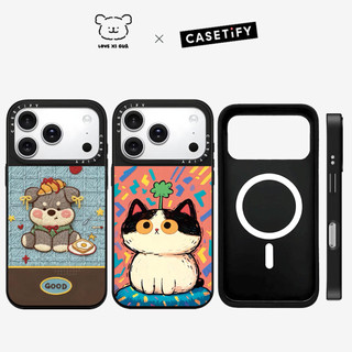 กระจกแม่เหล็ก น่ารักบิ๊กอายแมวเคสโทรศัพท์สําหรับ ไอโฟน 17 16 มือโปร สูงสุด 17อากาศ 16 15 14 13 12 11 กันกระแทกป้องกันปลอก
