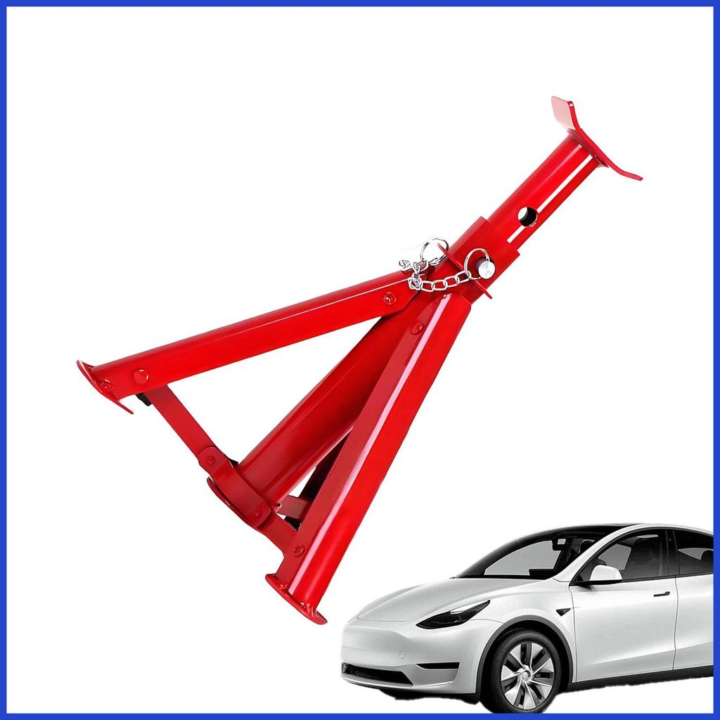 Heavy Duty Jack Stands รถยกขาตั้ง 3-Ton พับ Auto Lifting อุปกรณ์สําหรับรถยนต์รถบรรทุก RV Sedan decfw