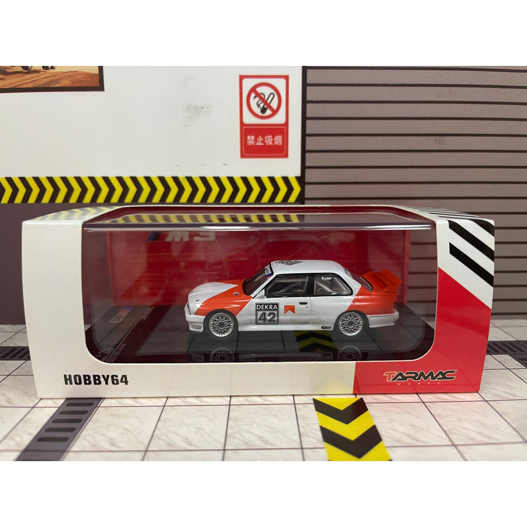 1/64 TW tarmac ใช้งานได้ BMW E30 M3 Marlboro