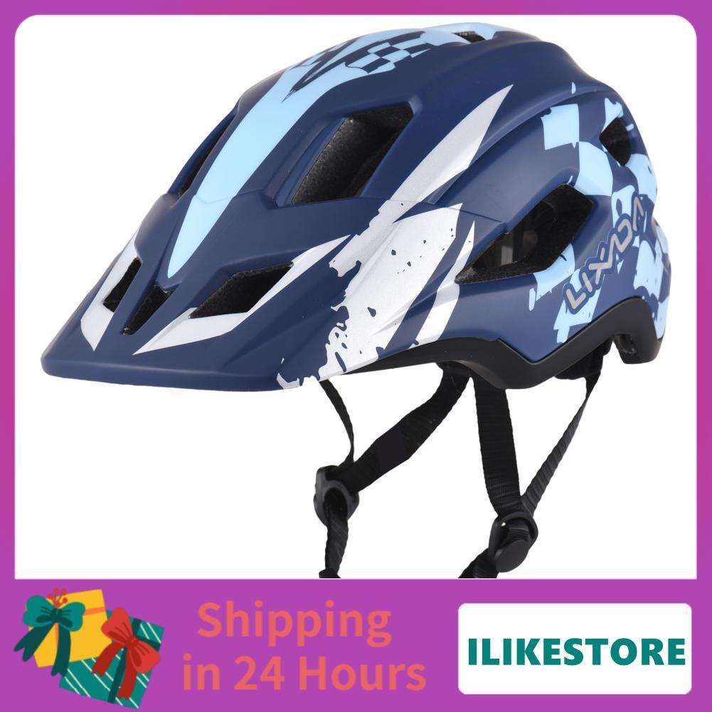 ilikestore Kids Cycle Helmet หมวกกันน็อคแบบเต็มหน้าแบบถอดออกได้สำหรับเด็กอายุ 5-9 ปี