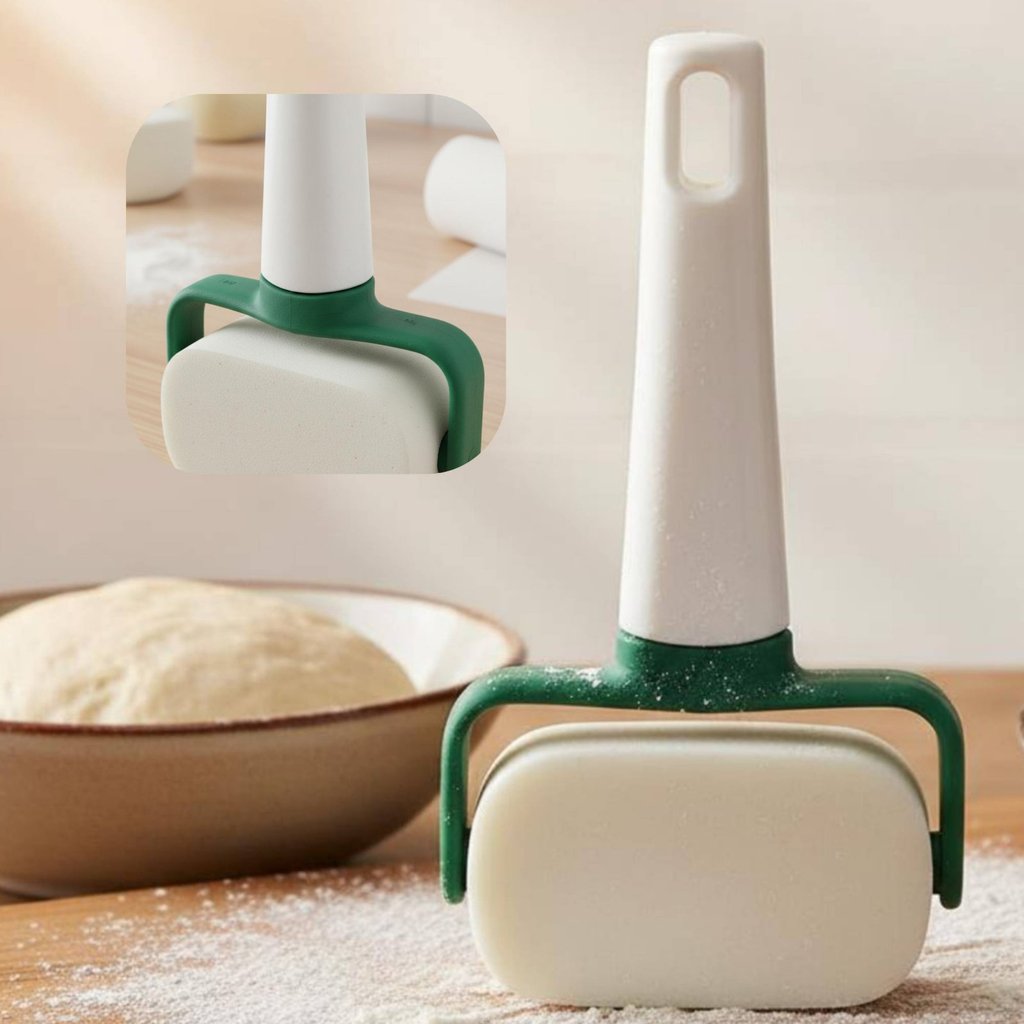 จีบชายแดน Dumpling Skin Roller Cutter อเนกประสงค์ Ravioli Crimper สบาย Grip สําหรับ Home Cooks