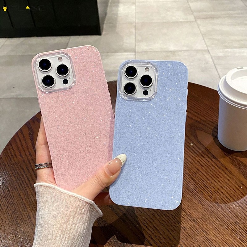 สําหรับ Vivo V60 V50 V50E V40 V30 SE V29 Lite V29E V27 V27E V25 V25E Pro VivoV60Lite เคสโทรศัพท์หรูหราเงา Shining Glitter Bling สีชมพู Dreamy สาวสาว IMD ปลอกกรณี