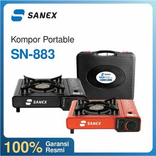 SANEX KOMPOR PORTABLE SN-883 - PRAKTIS DIGUNAKAN COCOK UNTUK RUMAHAN, MEJA, UNTUK KAMPING BER-GARANSI RESMI SANEX 1 TAHUN